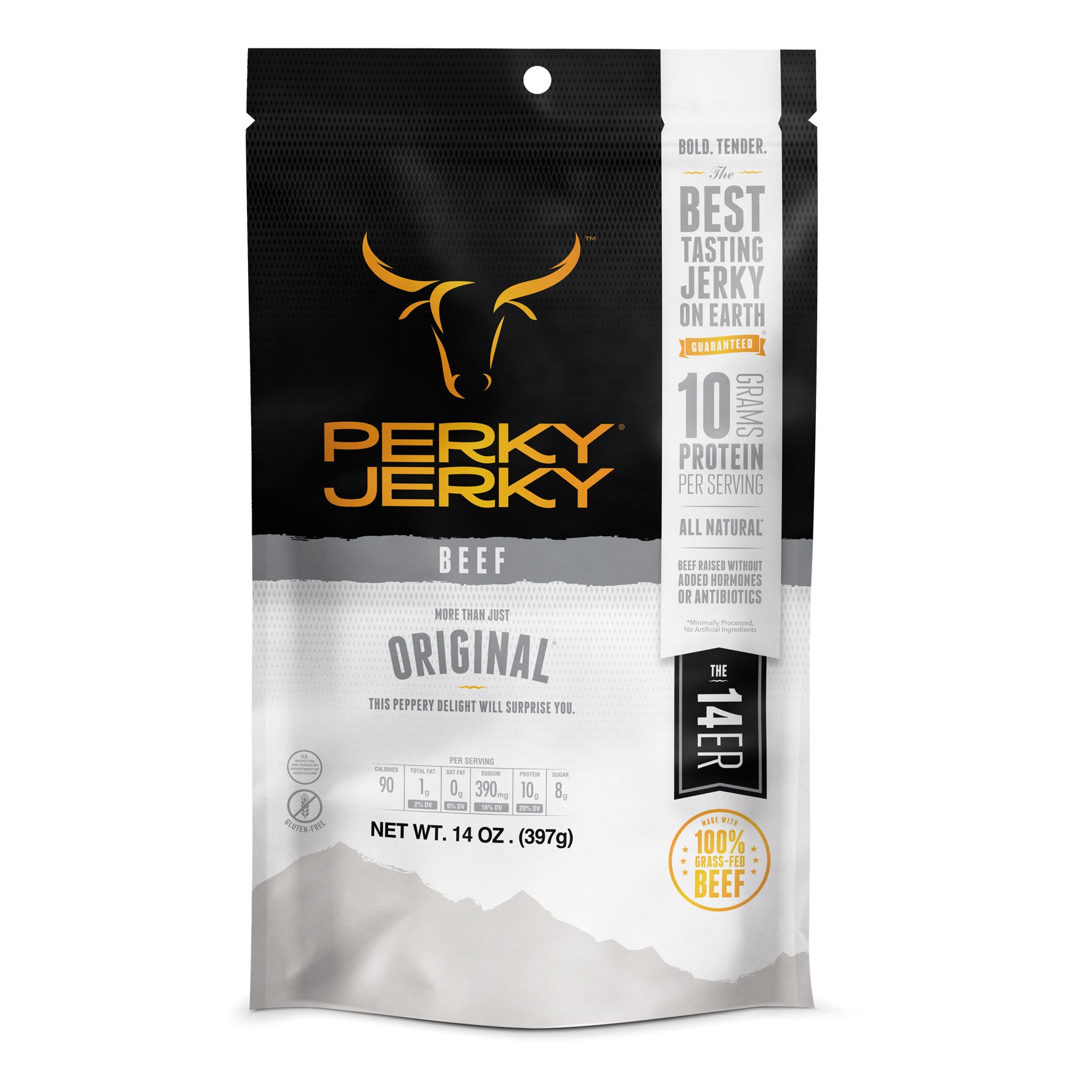 Perky Jerky More Than Just Original Beef 14oz